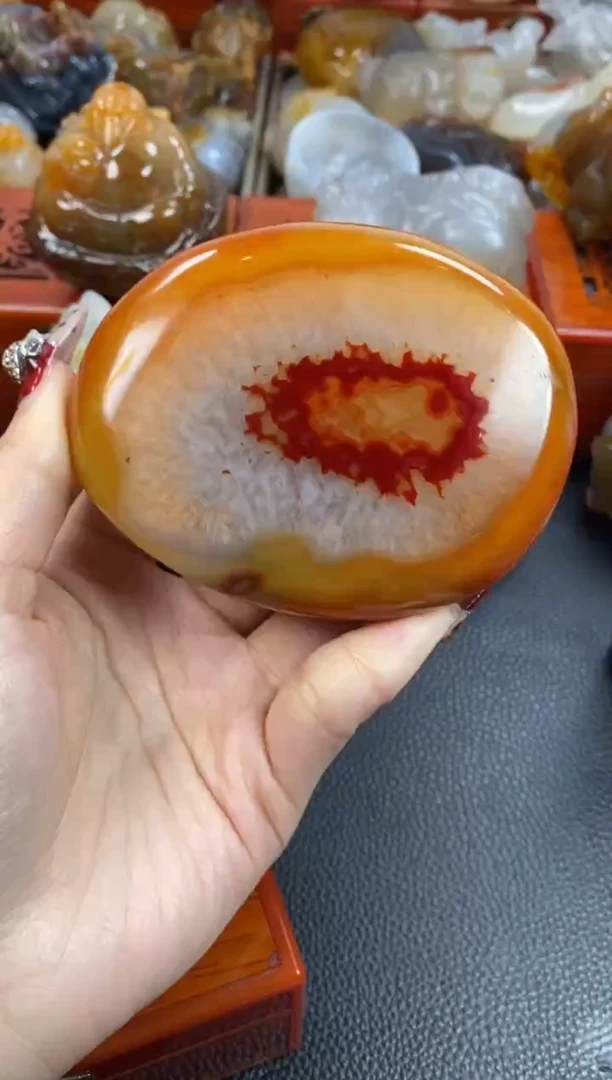 【闪购商品】玛瑙/玉髓手把未镶嵌1