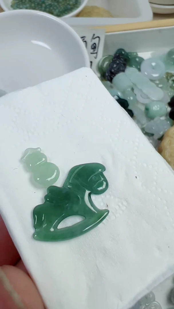 散珠翡翠181号链接，A货翡翠