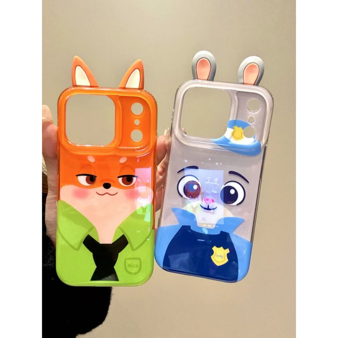 诚星泽朱迪尼克插画适用苹果17promax手机壳华为oppo小米vivo新款