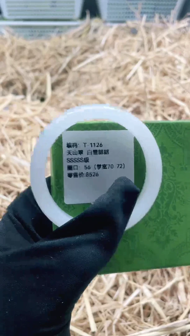 未镶嵌手镯石英质玉T-1126