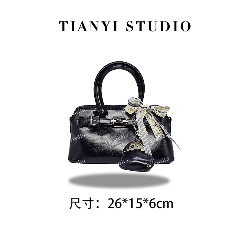 【TY】SD-5563-黑色 轻奢高级单肩斜跨韩版链条女包包