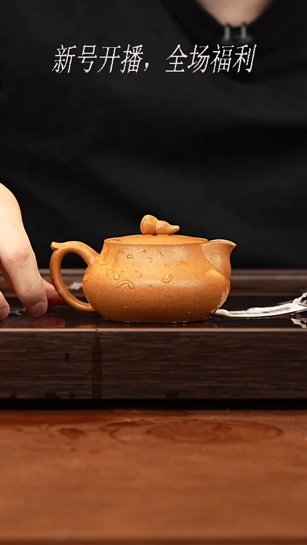 茶壶紫砂20y黄金段葫芦