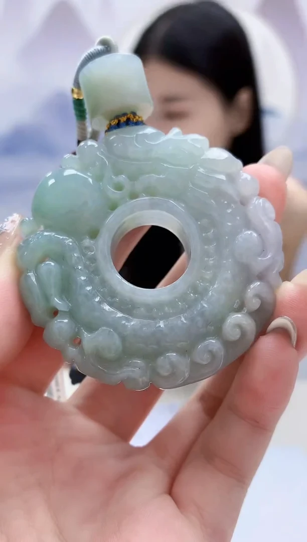 未镶嵌定制翡翠4812jw-毛货挂件58