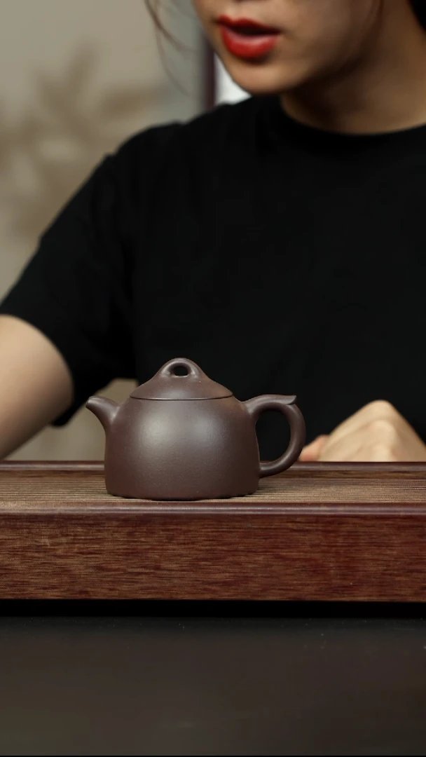 紫砂茶壶天青 秦权