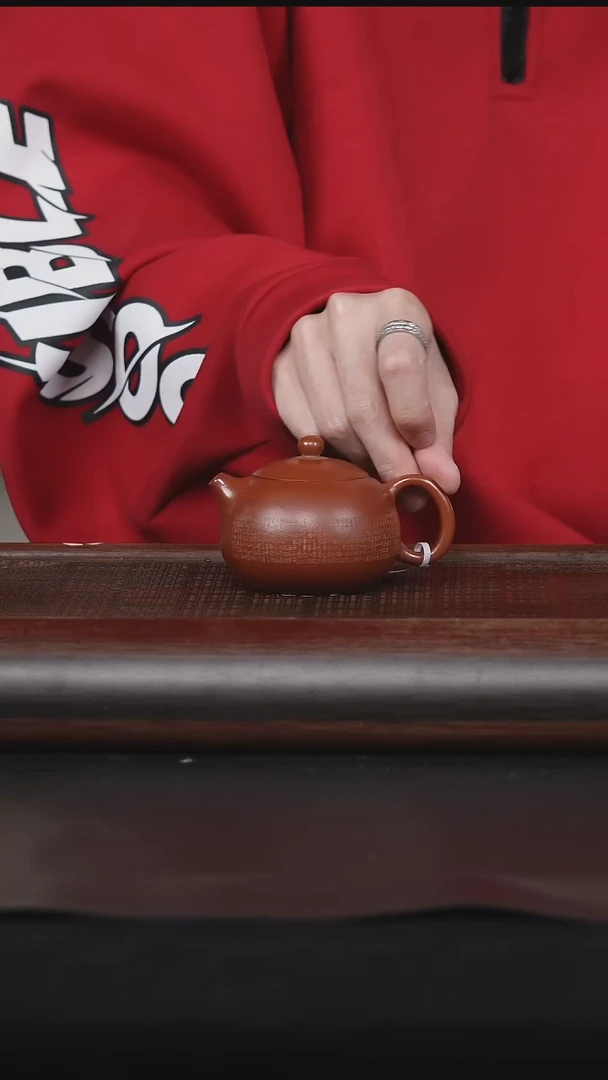 【闪购商品】紫砂茶壶6朱泥西施150