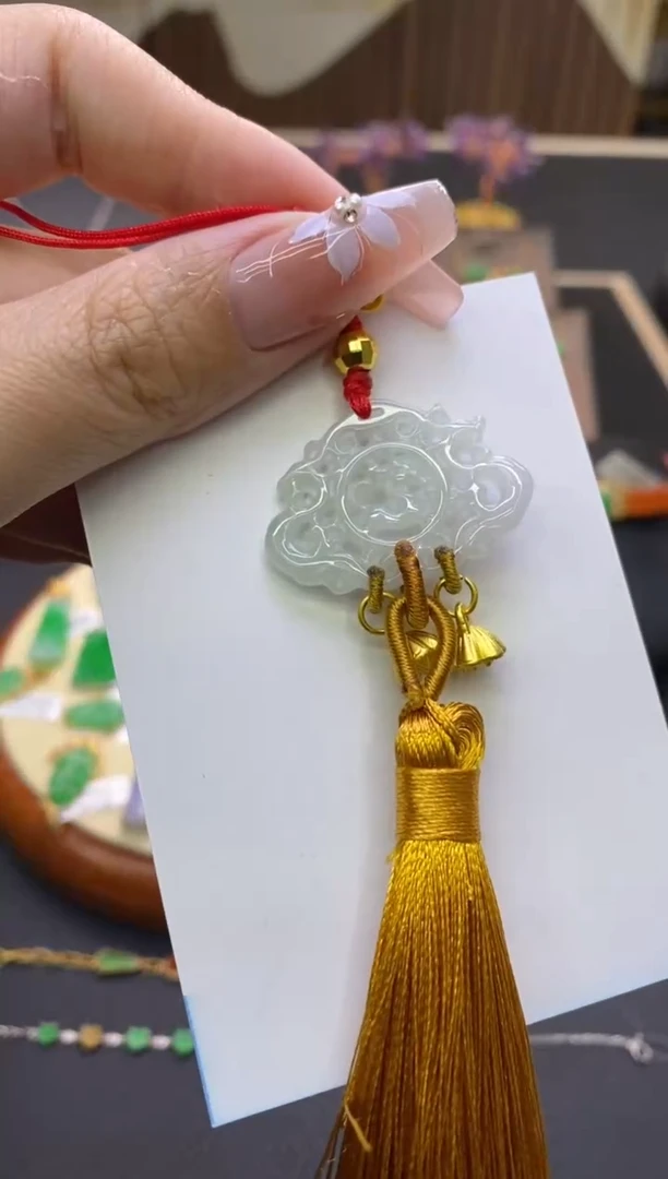 【闪购商品】翡翠颈饰未镶嵌多样性发其一净货12348