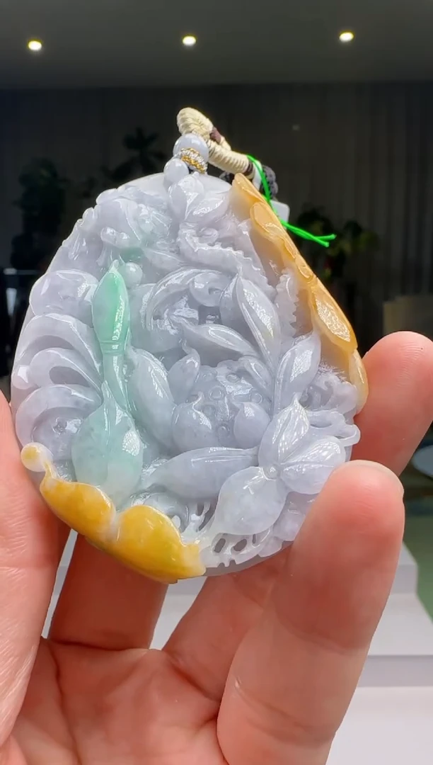 【闪购商品】翡翠未镶嵌吊坠(不含链)DY@@60B7J15159