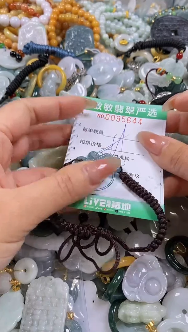 【闪购商品】翡翠颈饰未镶嵌闪购商品0095644多样性发其一