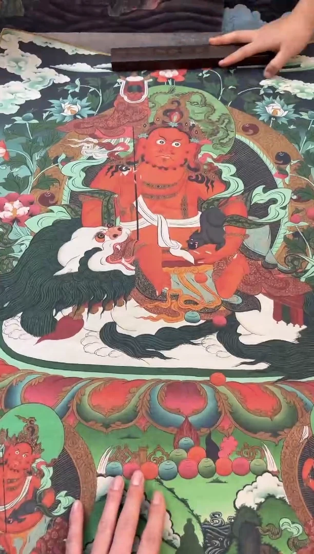 卷轴画大朱画院老六专属AA113