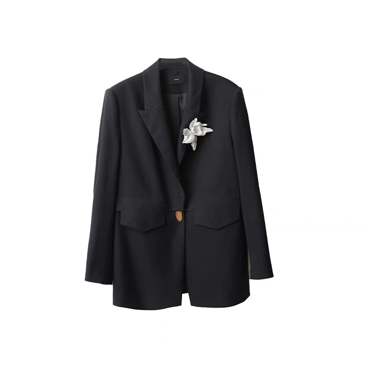 ICE DUST 设计师品牌新品25春夏简约休闲西装女时尚百搭宽松气质