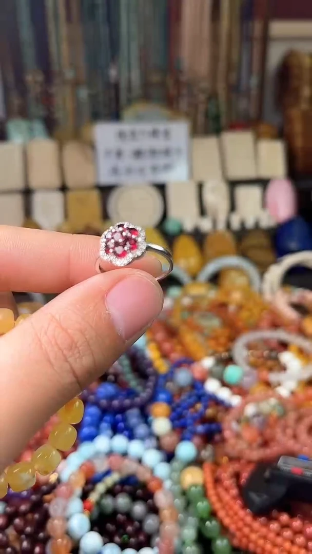 【闪购商品】碧玺.银S925镶嵌（一物一件）5424