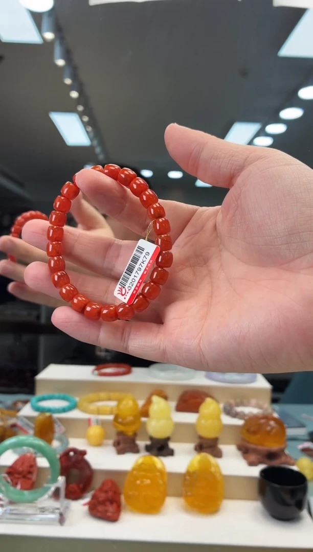 未镶嵌手串南红玛瑙手串8+