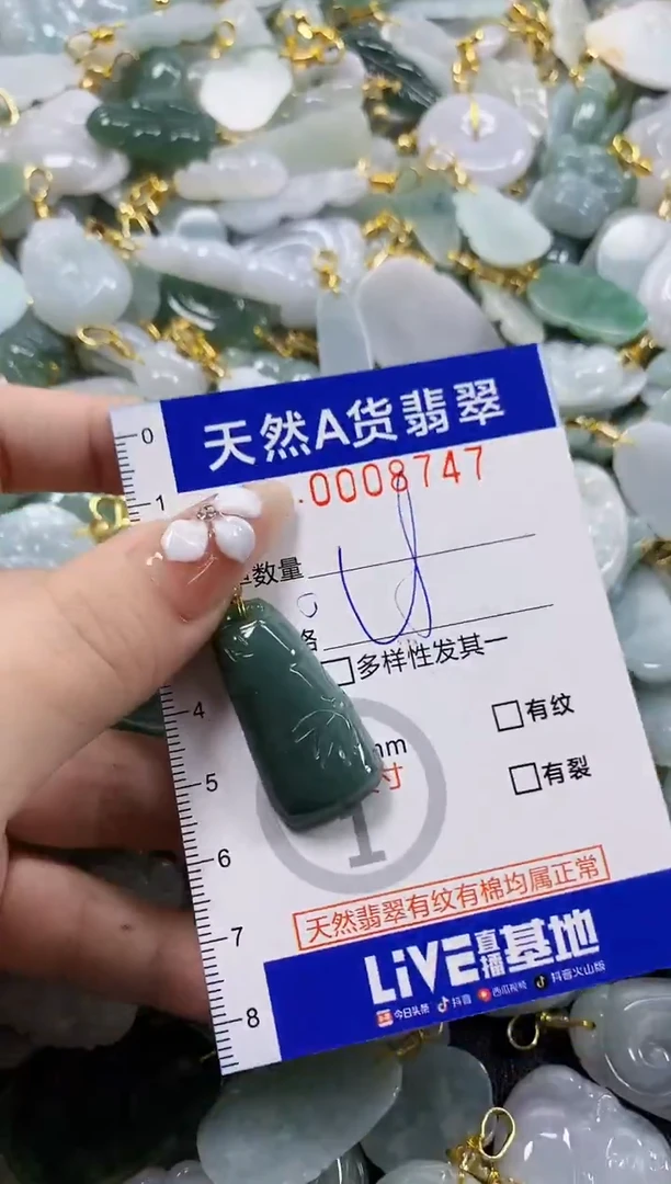 颈饰未镶嵌翡翠天然A货翡翠