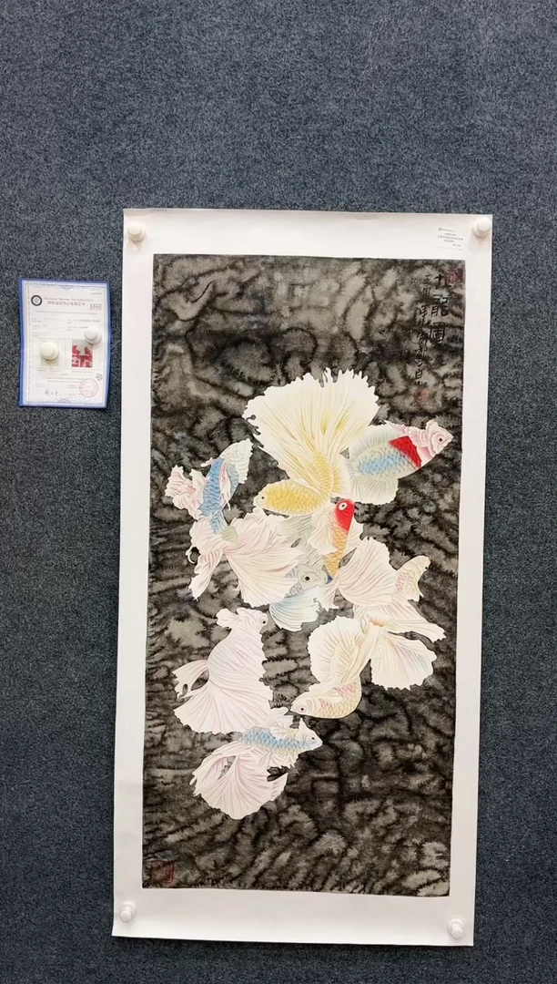 【闪购商品】国画1.29-艺术-郑志宗卢浮宫原作-31