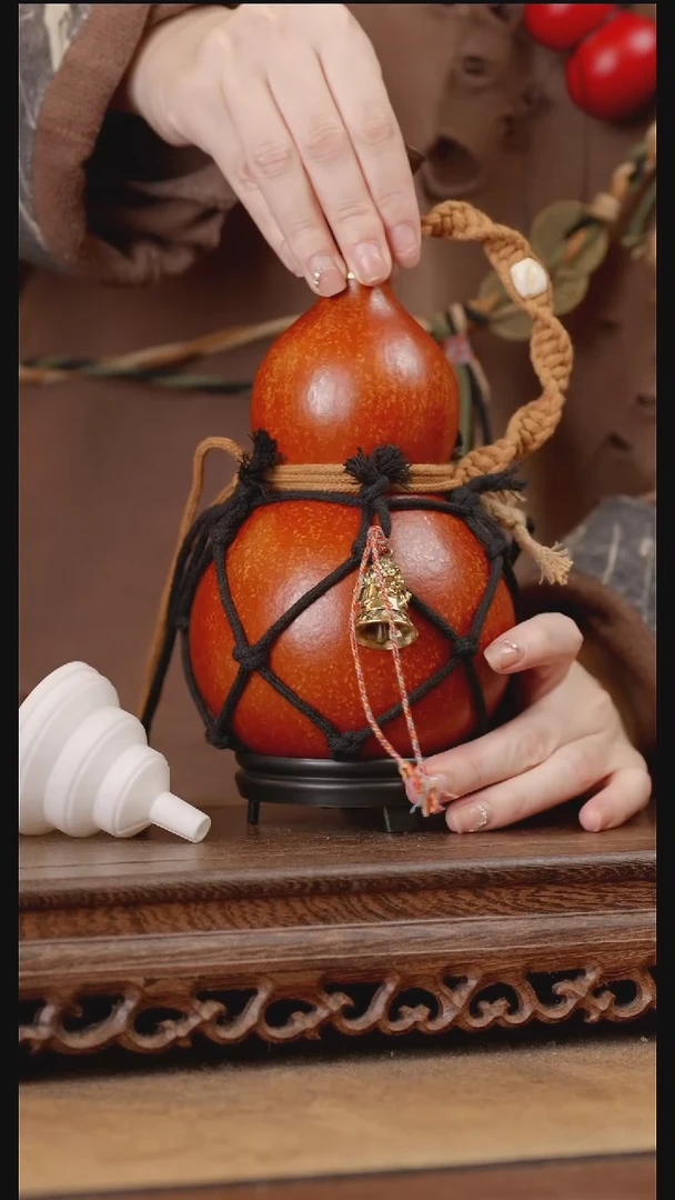 16/1号精品天然大漆酒葫芦一物一拍~