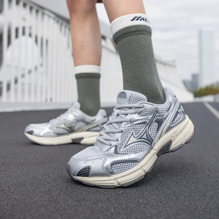 Mizuno/美津浓【SPEED 2K】复古千禧低帮运动老爹鞋缓震回弹跑步鞋