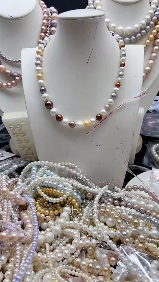 淡水珍珠未镶嵌颈饰1