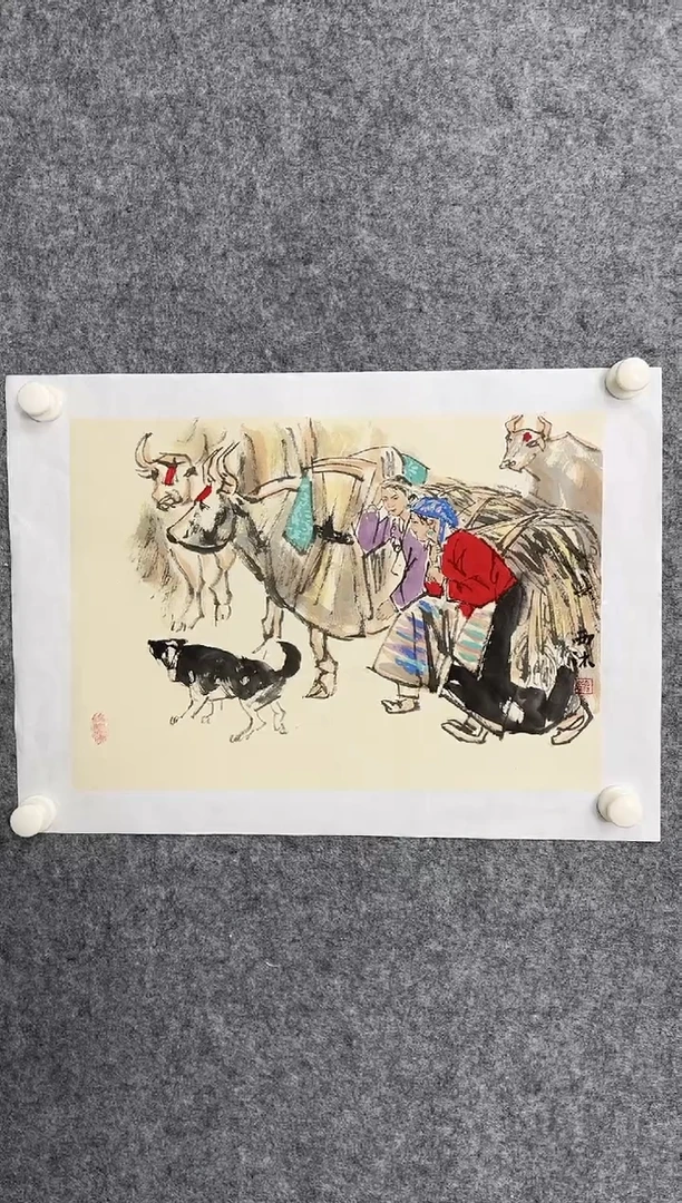 国画DH-YXM老师绘画作品