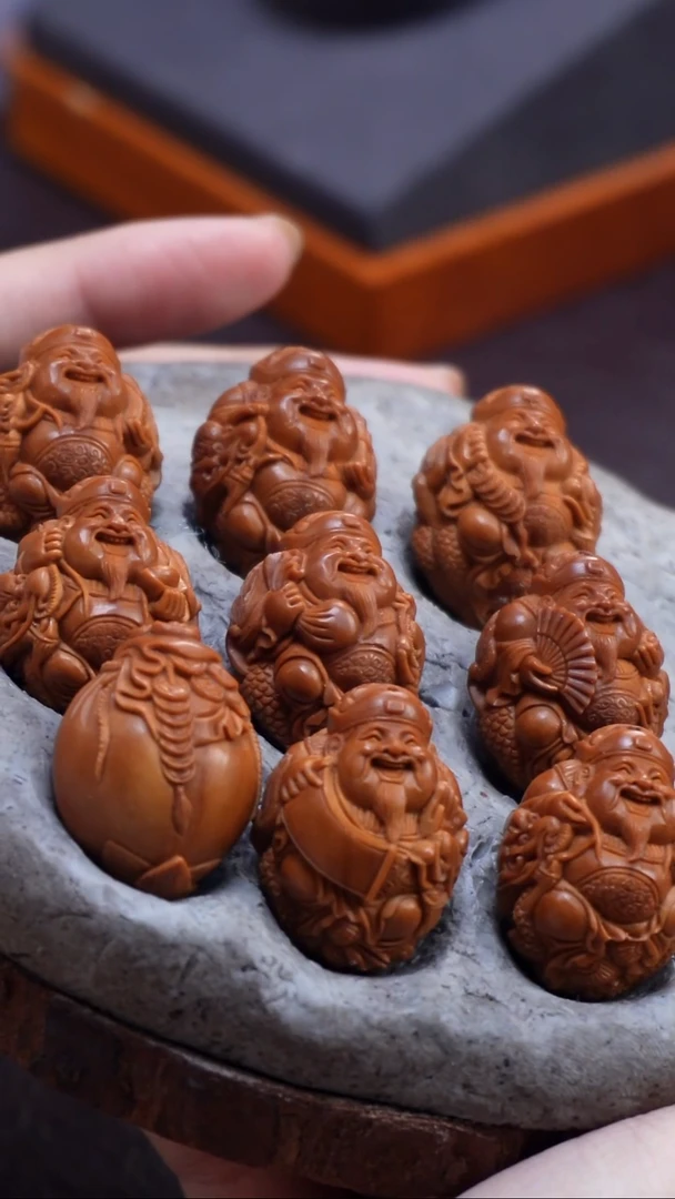 手串/手链橄榄核龙财神2.1