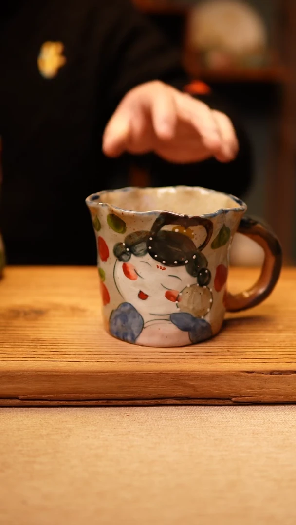 【闪购商品】@@陶园瓷舍@@纯手工手绘@高温釉下彩