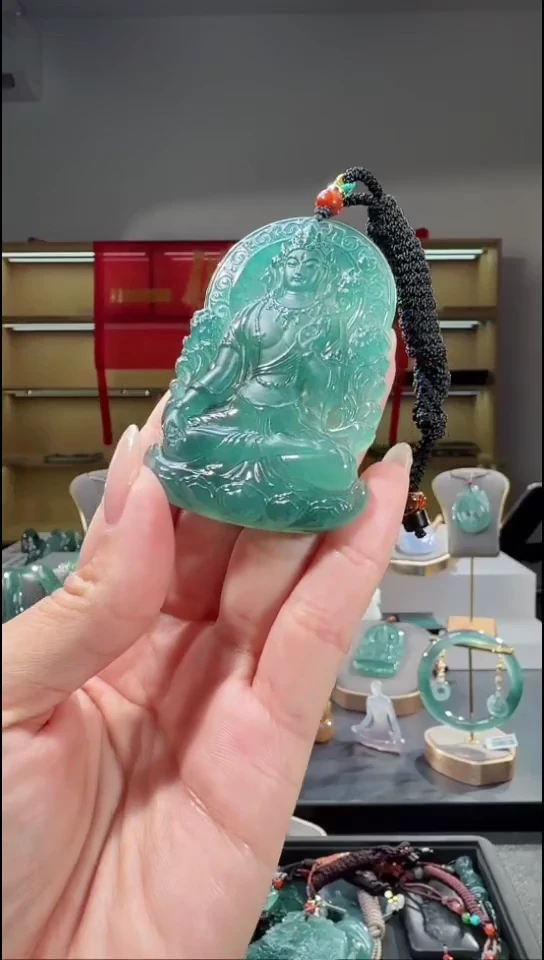 吊坠(不含链)未镶嵌翡翠度母