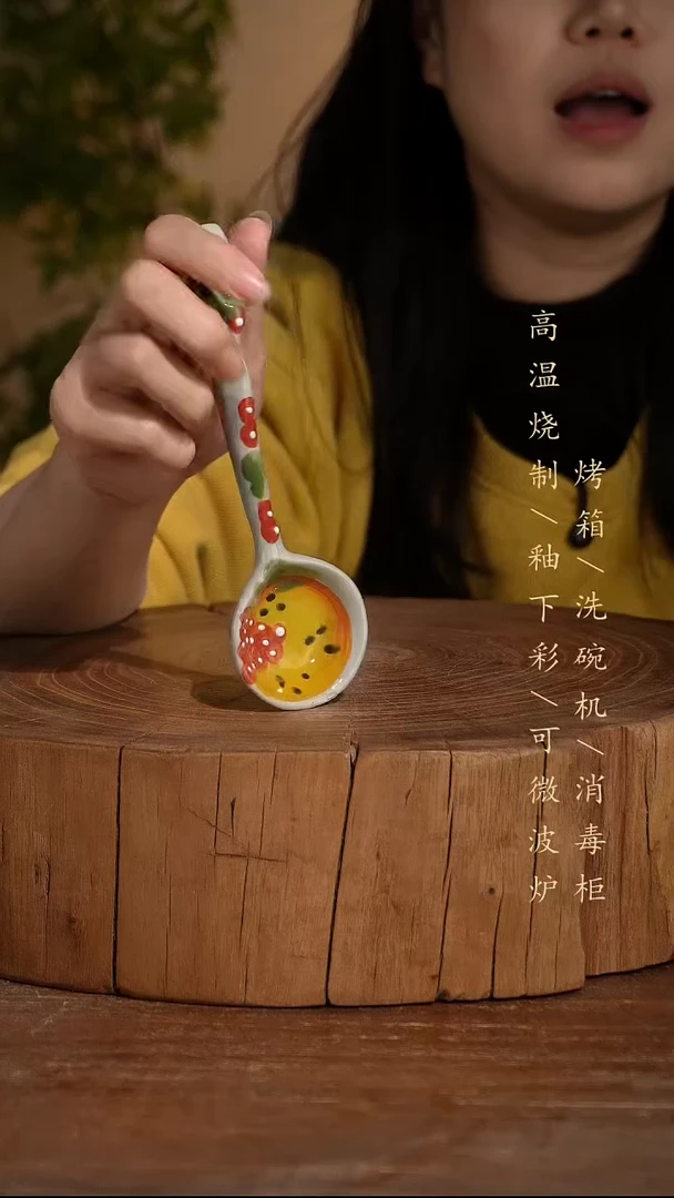 碗瓷景德镇手工手绘高温瓷釉下彩