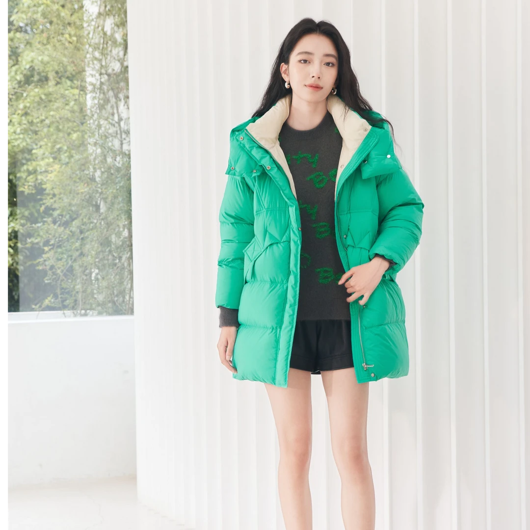 【小余专属】Y3111941羽绒服 香影羽绒服中长款2024年冬季新款
