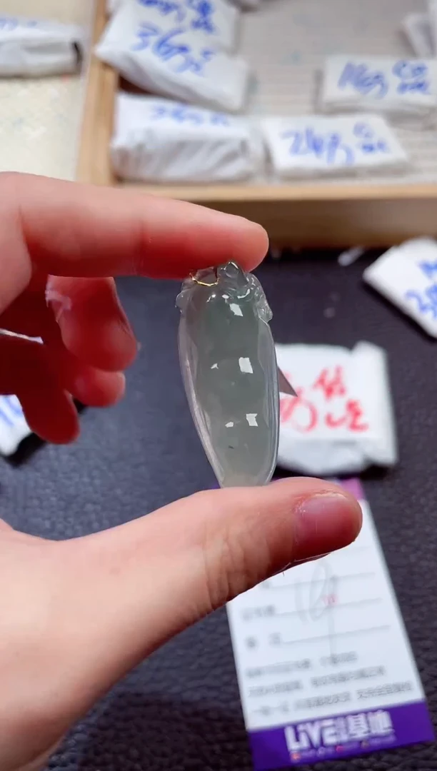 翡翠未镶嵌颈饰00003741