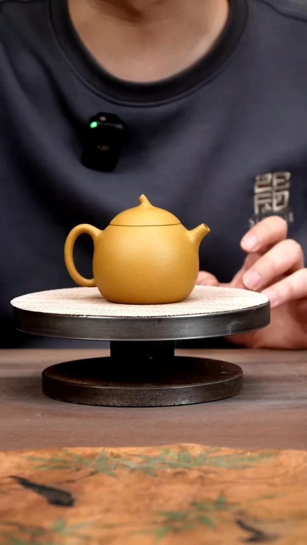 【闪购商品】紫砂茶壶黄金段茄瓜