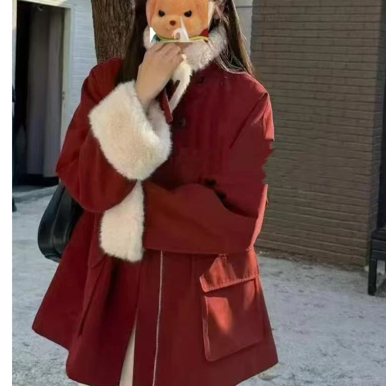 31153工装加毛加厚外套 on退on换～（无售后）