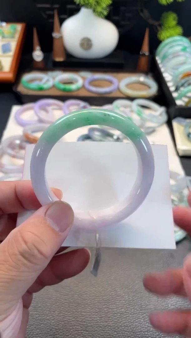 未镶嵌手镯翡翠1号链接 54正圈