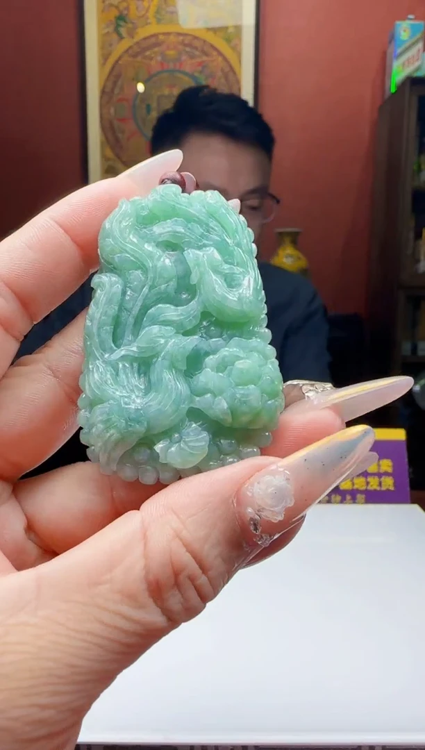 未镶嵌定制翡翠Q70452翡翠多样性发一