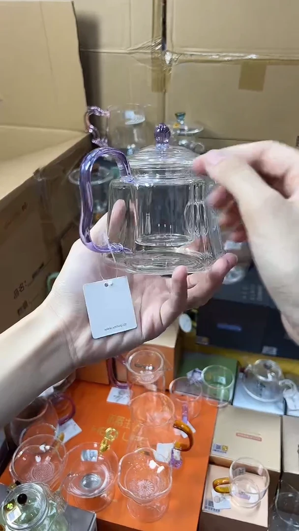 @@禾器晶彩锦瑞壶浅紫