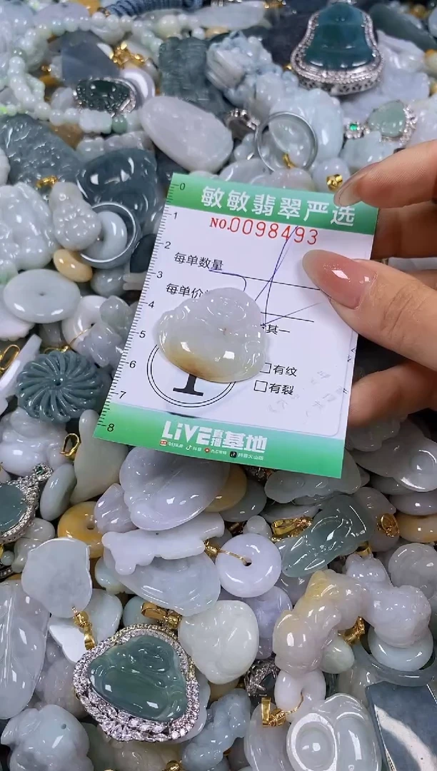 【闪购商品】翡翠颈饰未镶嵌闪购0098493