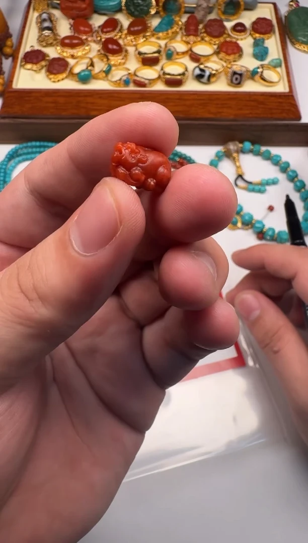 未镶嵌南红玛瑙挂件盼*~配饰配饰