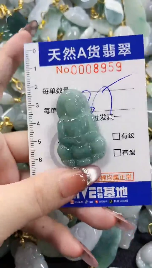 颈饰未镶嵌翡翠天然A货翡翠