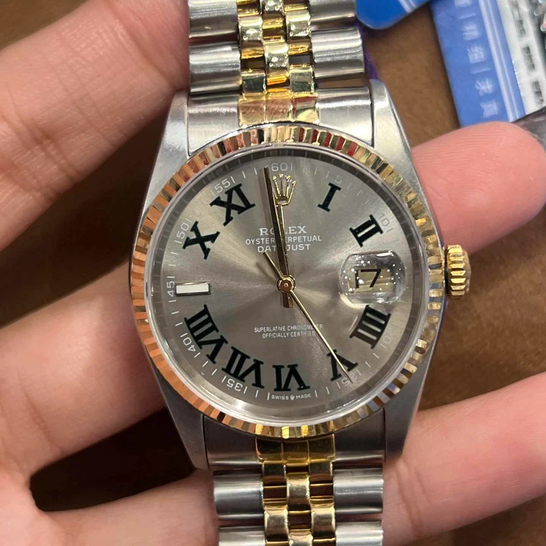 99新 Rolex/劳力士 日志型系列16233灰盘腕表/WHP038631