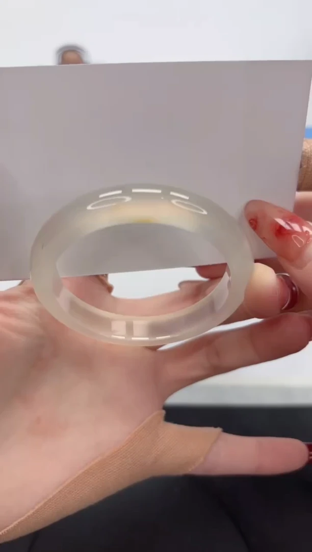 【闪购商品】石英质玉手镯未镶嵌A79-49.5