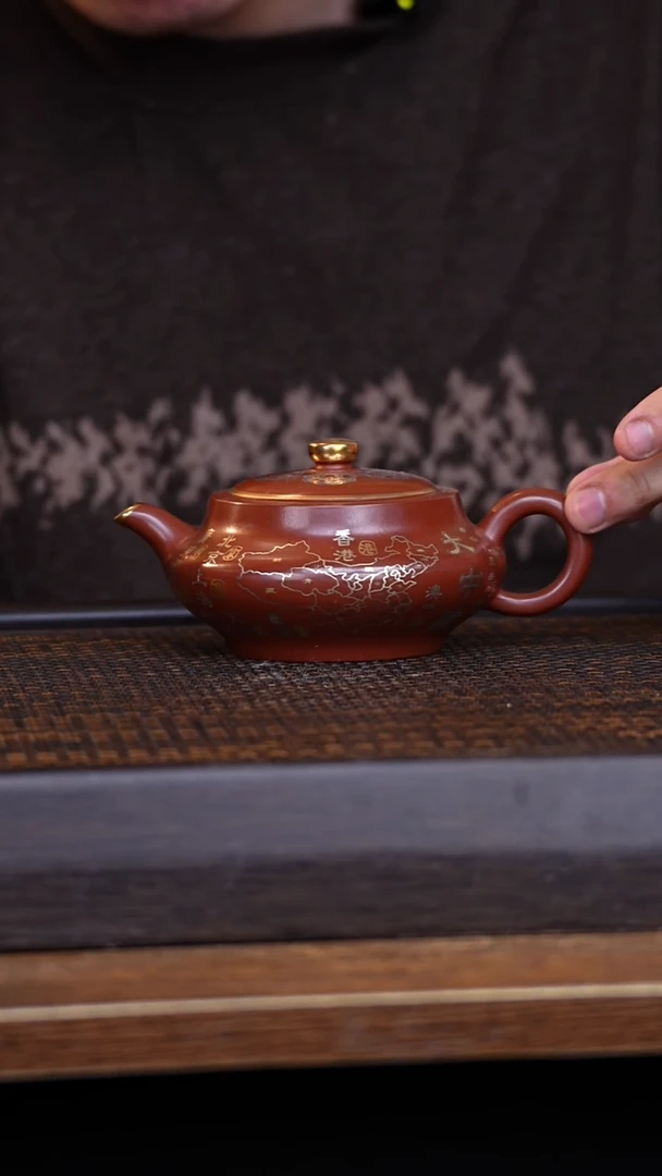 茶壶紫砂宜兴手工原矿紫砂壶001
