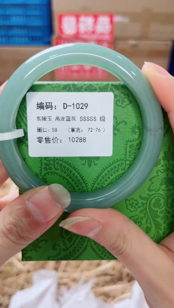 未镶嵌手镯石英质玉D-1029