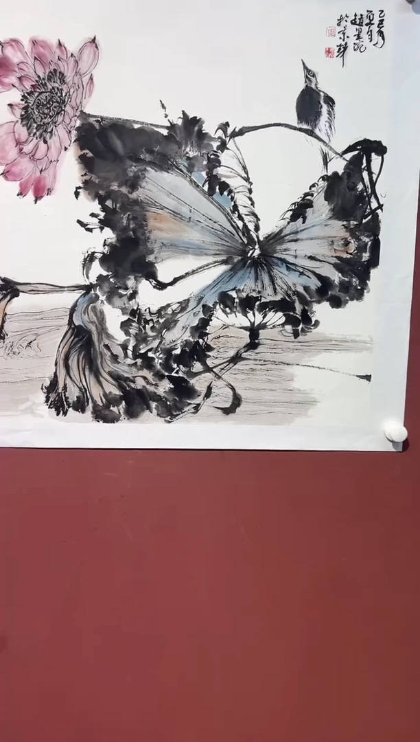 国画赵昱涴花鸟精品拍行馆藏作品