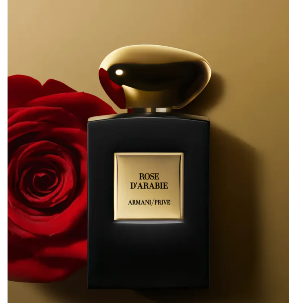 ARMANI/一千零一夜系列阿拉伯玫瑰,寒沙麝香全新外包微破损(剪角)