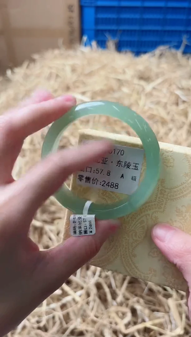 未镶嵌手镯石英质玉D-6170