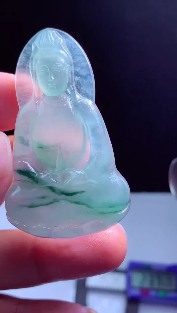 定制翡翠未镶嵌翡翠毛货定制