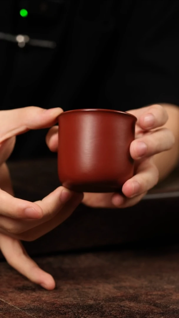 茶壶紫砂朱泥主人杯