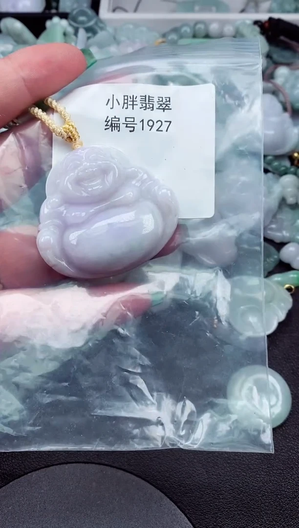颈饰未镶嵌翡翠缅甸天然A货翡翠1927