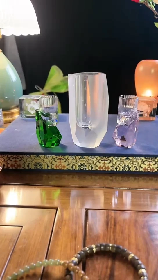 水晶酒具礼盒套装一壶两杯