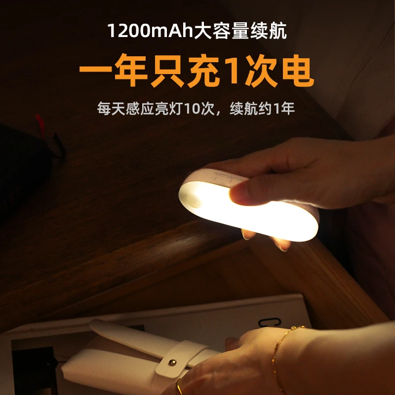 Lyridz里睿智能人体人感应柔光节能续航走廊磁吸小夜灯