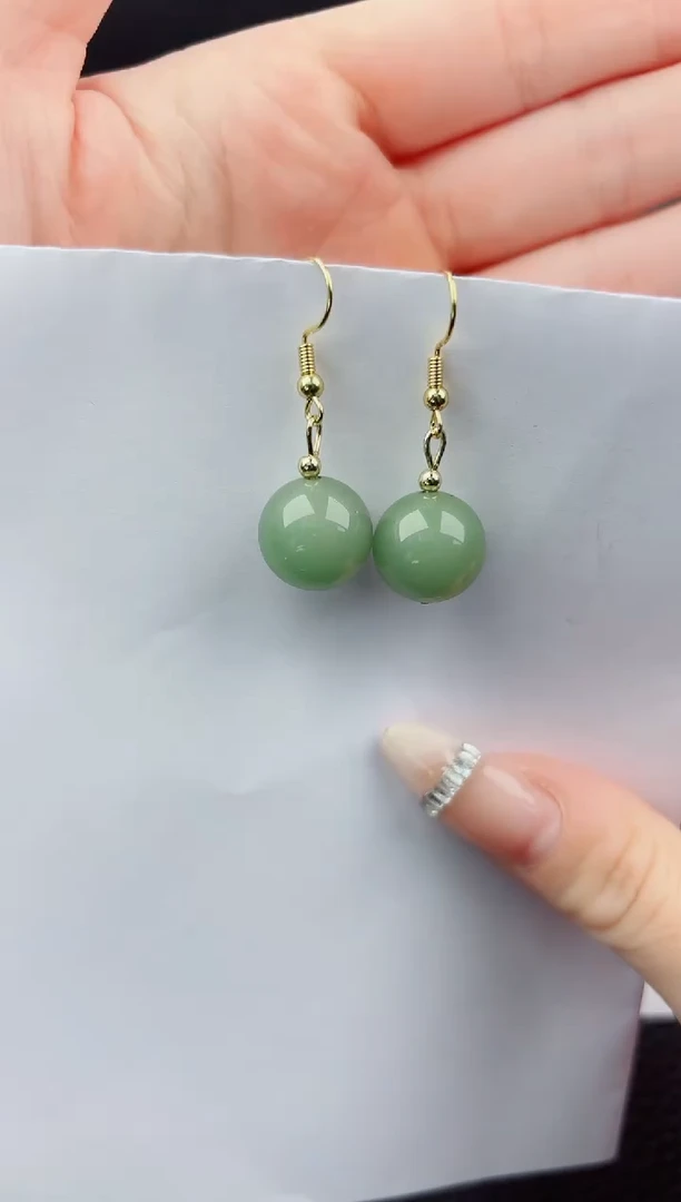 合金东陵石耳饰555嗨购微色差T