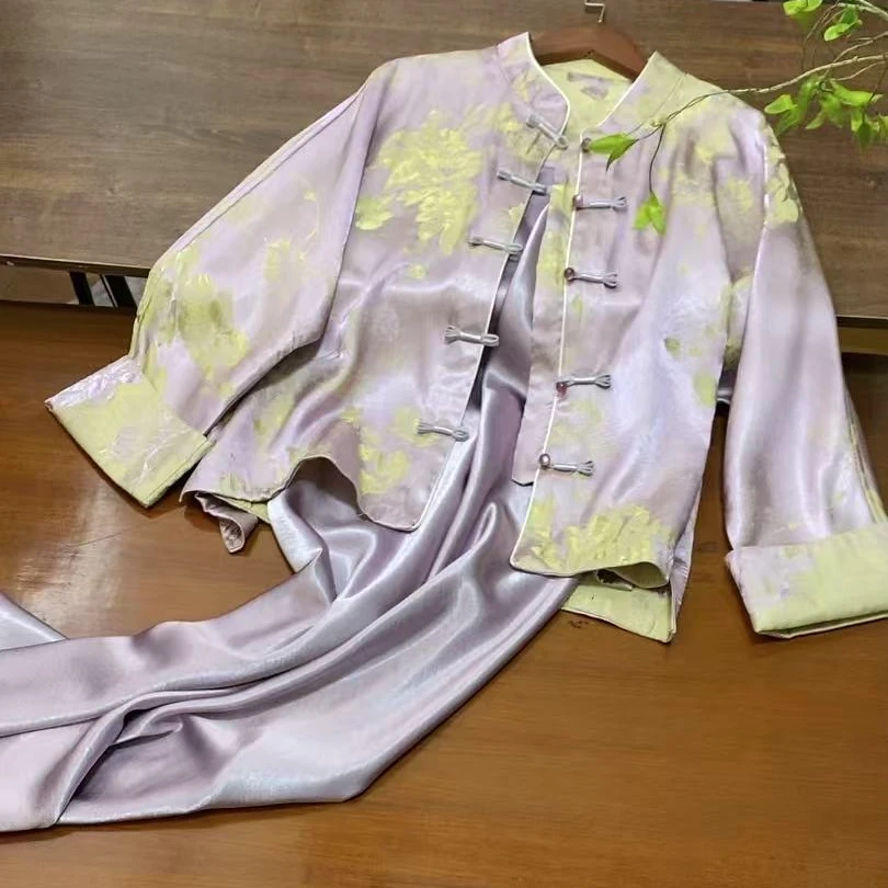 【寻花香】（薄款宽松版）复古新中式春夏季女士外套古风中国风女防晒